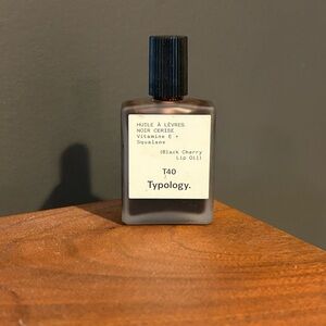 Black Cherry Typology Lip Oil